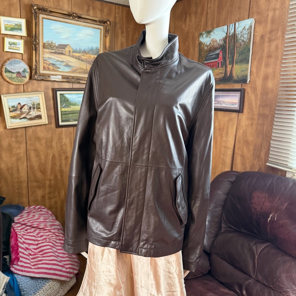 Brooks Brothers Leather Jacket